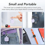 Portable Travel Charger for Apple Watch Series 8,Wireless iWatch Charger 1200mAh Power Bank with Charging Cable, Purse Keychain Smart Chargers for Apple Watch Series 11/10/9/8/7/6/SE/5/4/3/2/1/UItra - Image 7