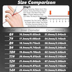 Smart Health Ring for Women Men Fitness Tracker with Heart Rate, Blood Oxygen, Blood Pressure, Sleep Monitoring, Step Counting, IP68 Waterproof for iOS and Android, No APP Fee, Rose Gold 14 - Image 5