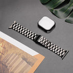iiteeology Compatible with Apple Watch Band 42mm Series 11 Series 10, Upgraded Stainless Steel Band with iWatch Screen Protector Case for Men Women Black/Black - Image 8