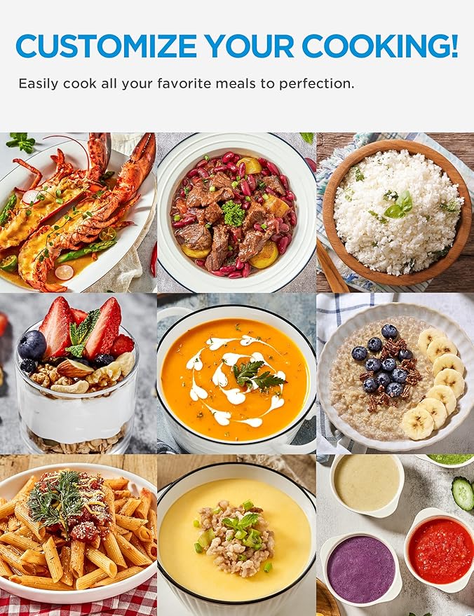 Midea 12-in-1 Electric Pressure Cooker, 6 Quarts, 12 Presets, Multi-Functional Programmable Slow Cooker, Rice Cooker, Steamer, Sauté Pan, Yogurt Maker, and More, Stainless Steel - Image 4