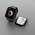 2 Pack Hard PC Case Compatible with Apple Watch Series 9/8/7 41mm, Case with Tempered Glass Screen Protector Overall Bubble-Free Cover for iWatch 9/8/7 Accessories, (Black+Black,41mm) - Image 7