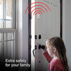 UltraPro Personal Security Window and Door Alarm, 2 Pack, DIY Protection, Burglar Alert, Wireless Chime/Alarm, Easy Installation, Home Security, Ideal for Home, Garage, Apartment, White, 45115 - Image 6